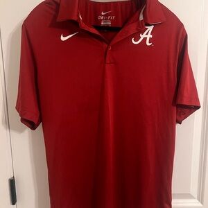 Nike Men's Alabama Red Polo Shirt